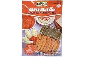 Lobo Brand Thai Satay Mix (Peanut Sauce) 3.5oz Each by Lobo [Foods]