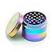 Kemilove New Bright Colours 4-layer Aluminum Herbal Herb Tobacco Grinder Smoke Grinders (Size:40MM)