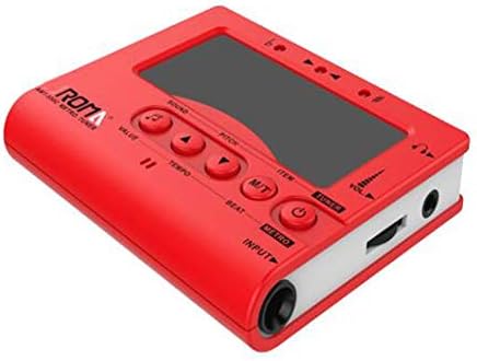 Jielongtongxun001 メトロノーム 専用パイプチューナー サックスフルートメトロノーム ユニバーサルチューニングスリーインワンギターウクレレベースチューナー スタイリッシュで美しい スポーツ Color ジュエリー Red 産業 研究開発用品 B07xxwjq6l 新作製品