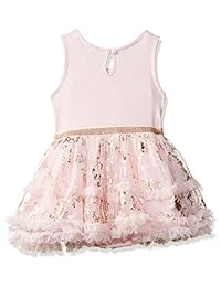 Vestido estampado con texto en inglés "Los niños"