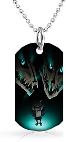 Sans Undertale Dog Tag with 30 inch Ball Chain Included.
