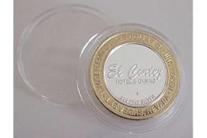 TINY TREASURES Air-tite Holders "X43.6" for 43mm Casino $10 Silver Strikes (20 Pack)