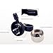 BenRan Cool All Copper Bell Mini Bicycle Bike Accessories Adjustable Safety Warning Loud Horn for Kids (Black)
