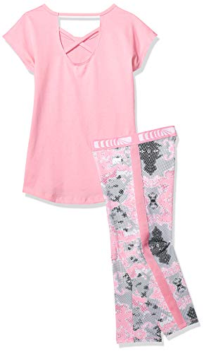 Marika Girls' Big Capri Sets with Headband, Pink Change The World, 7/8 - Thumbnail 2