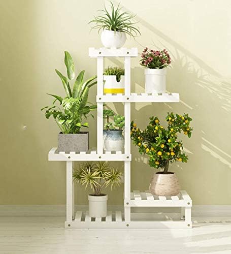 STURDY YYHJ Flower stand Flower Stand Multi-Layer Plant Display Racks Flower Pot Shelf Garden Wooden Shelving Living Room Bedroom Balcony Decoration 5tier Floor Stand Plant storage rack