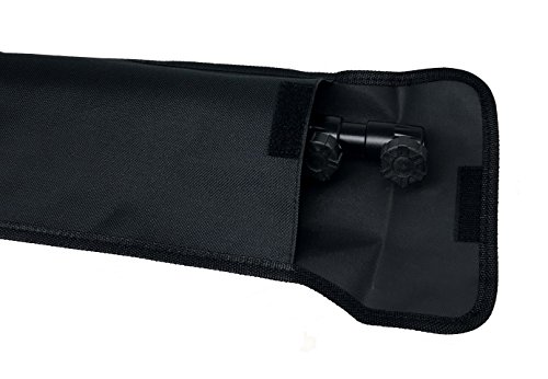 Tetra-Teknica Essential Series EMS-02B Three Section Collapsible Sheet Music Stand with Carry Bag, Color Black - Thumbnail 3