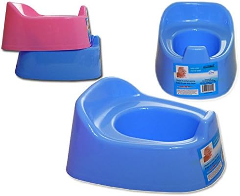 Portable Infant Baby Toilet Potty Training Chair Splashguard Lightweight Blue A5