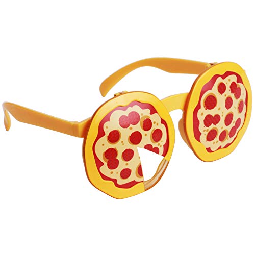 Ocean Line Pizza Sunglasses – Fun Glasses, Party Favors, Novelty Shades, Party Toys, Funny Costume Accessories Kids & Adults (Pizza)