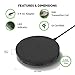 Belkin Boost Up Wireless Charging Pad 10W - Qi Wireless Charger for iPhone Xs, XS Max, XR/Samsung Galaxy S9, S9+, Note9 / LG, Sony and More (Black) (Renewed)