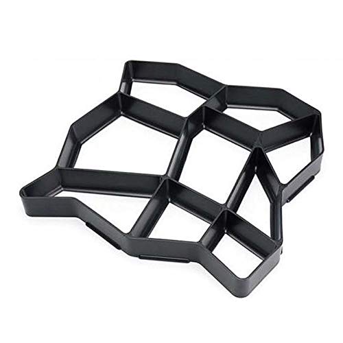 ADSRO Path Maker Mold, Reusable Concrete Stone Moulds DIY Path Maker Mold Paving Bricks for Yard Patio Garden Decorated Tool