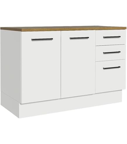 Amazon.com - Madesa Hazel Kitchen Storage Buffet Base Cabinet with