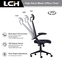 KADIRYA High Back Ergonomic Mesh Office Chair with