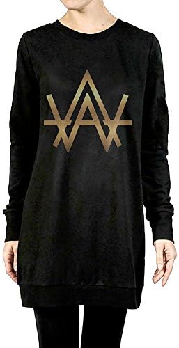 Yianen Women's Alan Walker Long Sleeve Hooded Sweatshirt