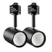 LEONLITE LED Track Head Lighting, CRI90+, 8.5W(50W Eqv.) H-Type Integrated Track Light, Dimmable Spotlight, 2700K Soft White, Energy Star & & Energy Star, Pack of 2