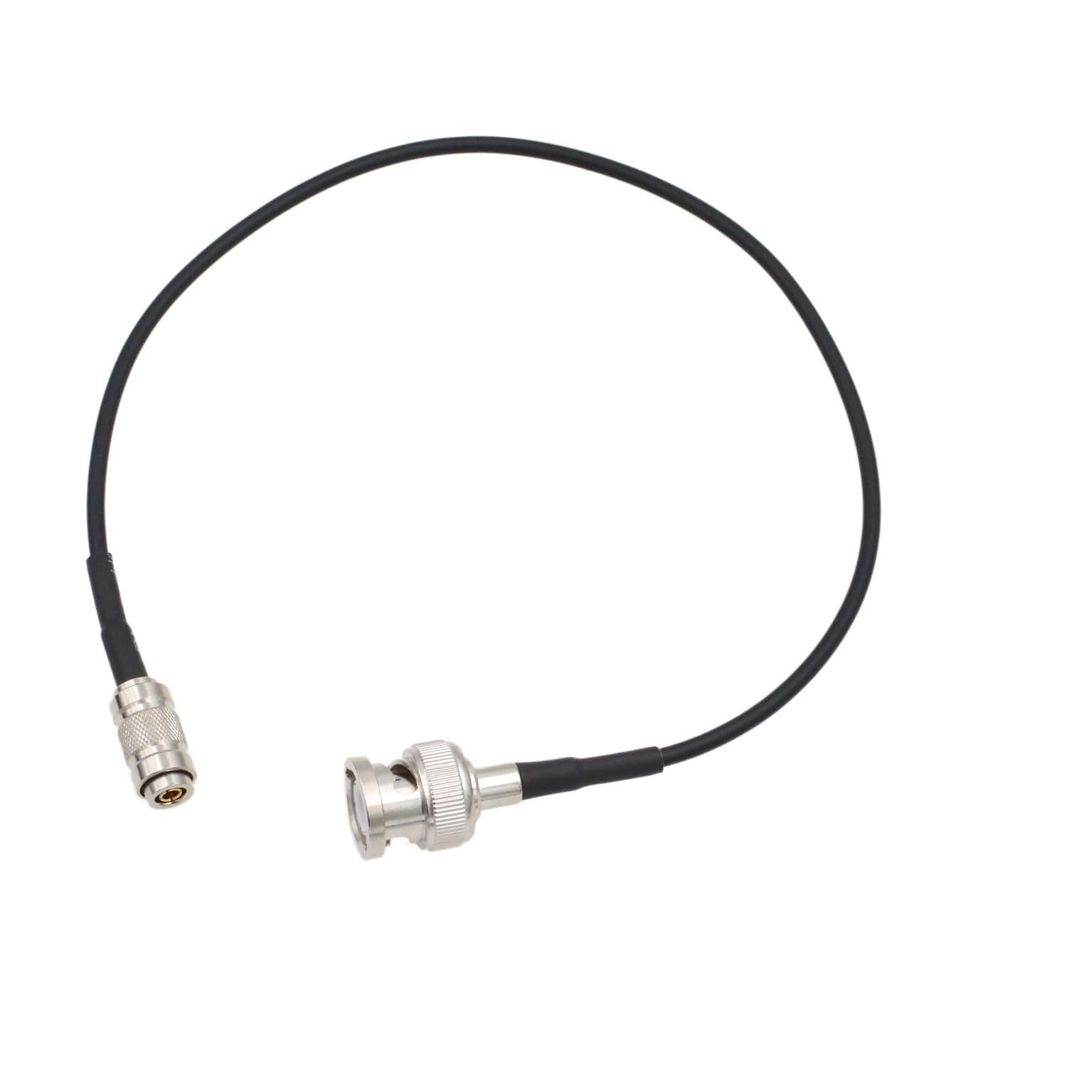 HangTon Camera Monitor Mini SDI to SDI Video Signal Coaxial Adapter Cable for Blackmagic 75 ohm (30cm, DIN 1.0/2.3 to Male BNC)