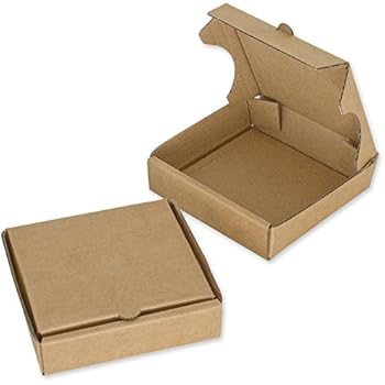 Download Amazon.com: 4" Kraft Mini Pizza Boxes (Pack of 8) - Chica and Jo Brand - Square Cardboard Boxes ...