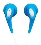 NAXA Electronics NE-925 BL JELLEEZETM Hi-Fi Super Bass Digital Stereo Earphones Blue