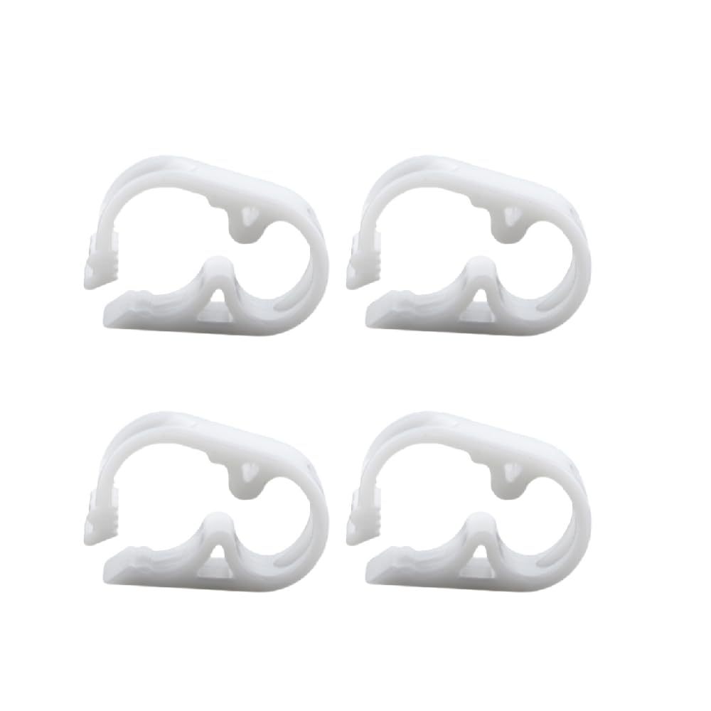 Water Flow Control Tube Clamp, 4 Pcs 3-6mm Plastic Adjustable Water Stop Clamp, Laboratory Pinch Valve Flow Control Hose Clamp