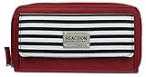 Kenneth Cole Reaction Womens Urban Organizer Wallet (BLACK/WHITE ON RED)