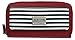 Kenneth Cole Reaction Womens Urban Organizer Wallet (BLACK/WHITE ON RED)