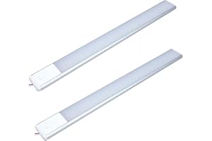 ANYPOWK 12V LED Light Bar with Switch - Dimmable 3 Color Temperature, Low Voltage Interior Light for RV Camper Trailer Car Cargo Truck Lorry Boat - Pack of 2