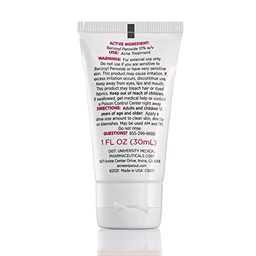 Acne Wipeout Eliminator Topical Acne Spot Treatment Maximum Strength