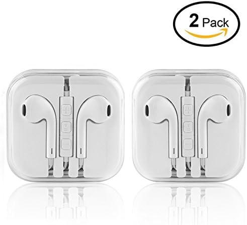 IPhone Earphones, Hiagogo 3.5 mm Earphones with Microphone Wired Earbuds for Apple iPhone5 5S 6 6s plus IOS Ipad Summang S7 8 Note 1 2 Mp3/4/5 Player