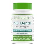 PRO-Dental: Probiotics for Oral & Dental Health - Targets Bad Breath at its Source - Top Oral Probiotic Strains Including S. salivarius BLIS K12 & BLIS M18 - Sugar Free (Chewable) - 45 Day Supply