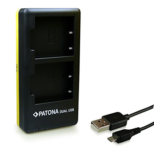 PATONA Dual Chargeur NP-W126 pour Batterie Fuji FinePix X-Pro 1 HS-30EXR HS-33EXR avec micro USB - Image 4