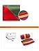 Single Double Thick Canvas Hammock Outdoor Camping Indoor Leisure Swing Student Dormitory Hammock Artifact?Double Camping Hammock Canvas Portable Hammock Random Color for Camping Travel Beach Yardthumb 1