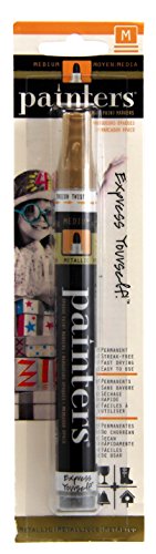 UPC 079946073294, Elmer&#39;s Painters Opaque Paint Marker, Medium Tip, Gold (7329)