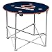 NFL Logo Brands Chicago Bears Collapsible Round Table with 4 Cup Holders and Carry Bag, Team Color