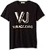 Versace Jeans Men's Logo T-Shirt, Nero, Medium