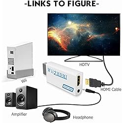 Xsusmdom Wii HDMI Adapter, Wii to HDMI Converter
