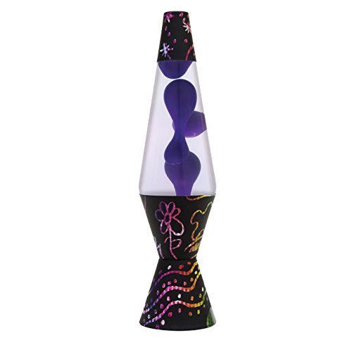 Schylling 2188 14.5-Inch Lava Lamp with Black Scratch Off Base