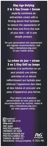 Olay Age Defying Anti-Wrinkle 2-in-1 Day Cream Face Serum 50ml view 10