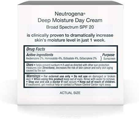 neutrogena deep moisture day cream