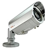 Revo RECBP600-1 Elite 600TVL Indoor/Outdoor Illuminating Bullet Surveillance Camera with Night Vision in Color (White)