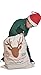HUAN XUN Sika Deer Santa Sack with Drawstring