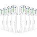 Toptheway Replacement Brush Heads Compatible with Phillips Sonicare DiamondClean Electric Toothbrush HX6063/64, Fit Plaque Control, Gum Health, FlexCare, HealthyWhite, Essence+ and EasyClean, 8 Pcs