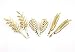 yueton 6pcs Mix Style Leaves Barrettes Bobby Pin Hair Clips Bride Headwear Edge Clip Clamps
