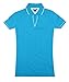 Tommy Hilfiger Women Fashion Mesh V-neck Logo Polo T-shirt