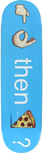 Pizza Skateboards Emoji Skateboard Deck - 8.25" x 32"