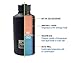 64oz Stainless Steel Growler and Vacuum Insulated Wide Mouth Water Bottle by Pine Sky - 2 Lid Package, Black