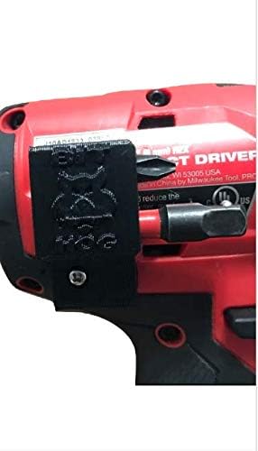 Amazon 磁気3dプリントビットホルダー Milwaukee 2553 2504 M12 インパクトドライバー ドリル用 Bithog 穴あけ 締付工具