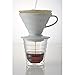 Hario V60 Coffee Glass, 15oz, Clear