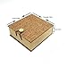 LONMAX Walnut Wood USB Flash Drives 16GB with Cloth Gift Box USB Flash Disk for Gift (16GB, Walnut+Linen)