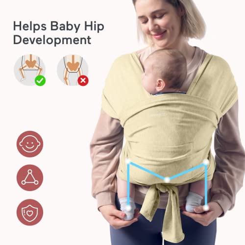 Momcozy Baby Wrap Carrier Slings, Infant Carrier Slings for Newborn up