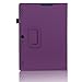 ACdream Lenovo Tab 2 A10 & Lenovo Tab3 10 Business Case, Folio Leather Cover Case for Lenovo Tab2 A10-70 / Tab2 A10-30 / TAB-X103F Tab 10 / Tab3 10 Business Tablet, Dark Purple