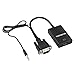 VicTsing VGA to HDMI Converter Adapter, Output 1080P VGA Male to HDMI Female Audio Video Cable Converter Adapter, for HDTV/AV/HDTV, Supply A Free USB Cable